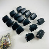 16 x Stagg Drums Bass Drum Lugs | Black | 22mm #5278
